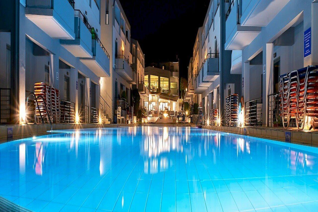 Sunrise Village Hotel Platanias Exterior foto