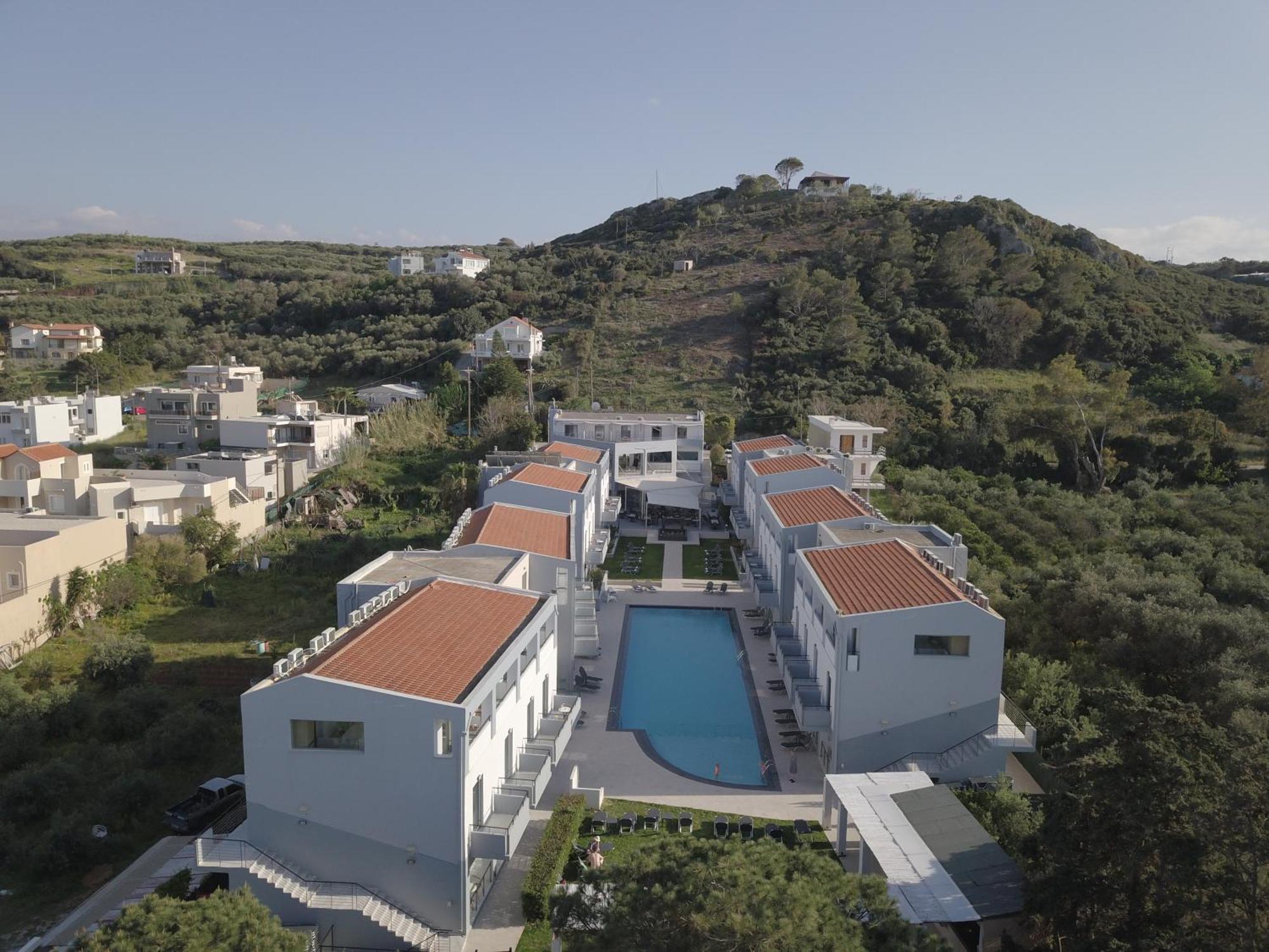 Sunrise Village Hotel Platanias Exterior foto
