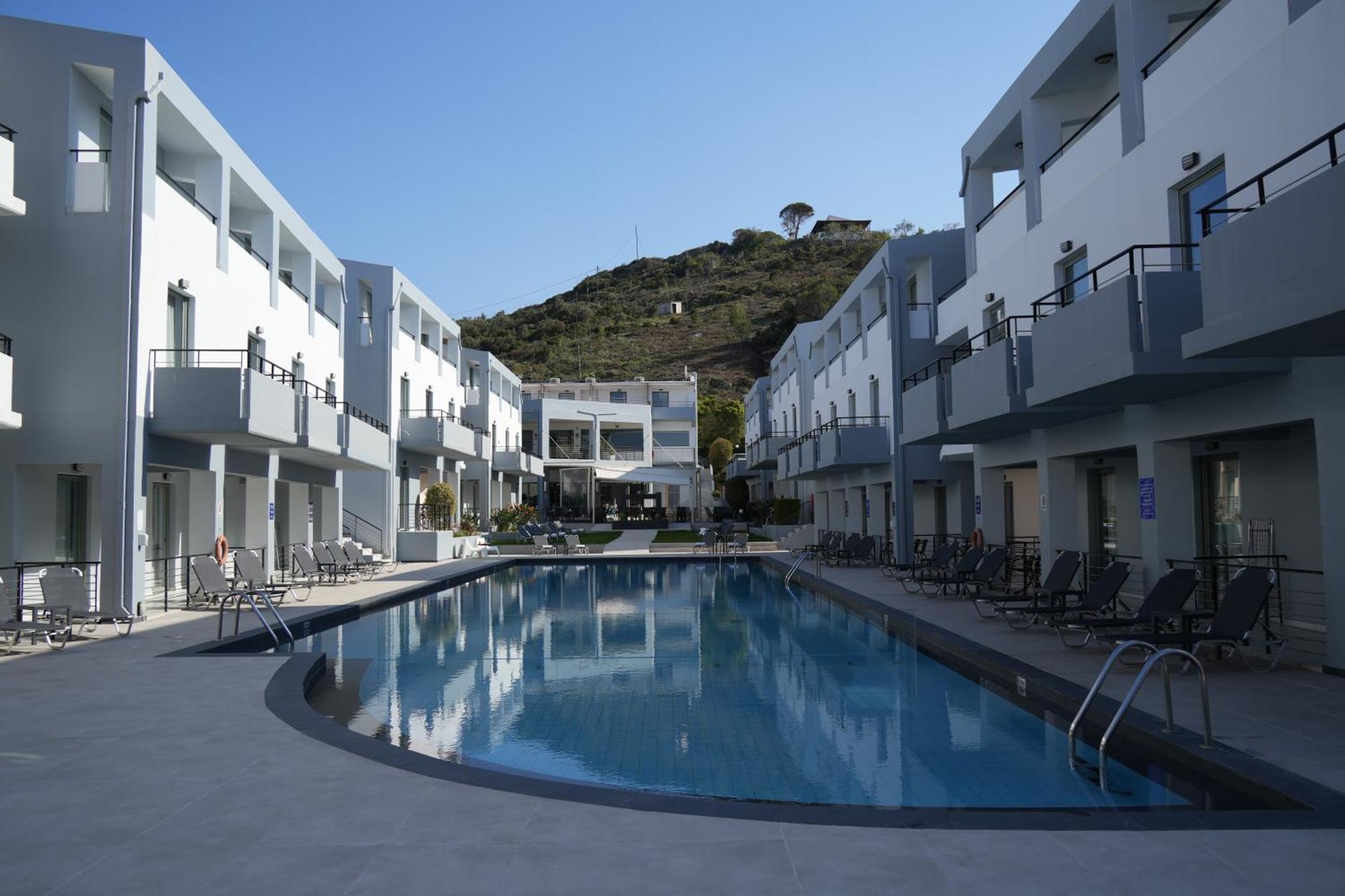 Sunrise Village Hotel Platanias Exterior foto
