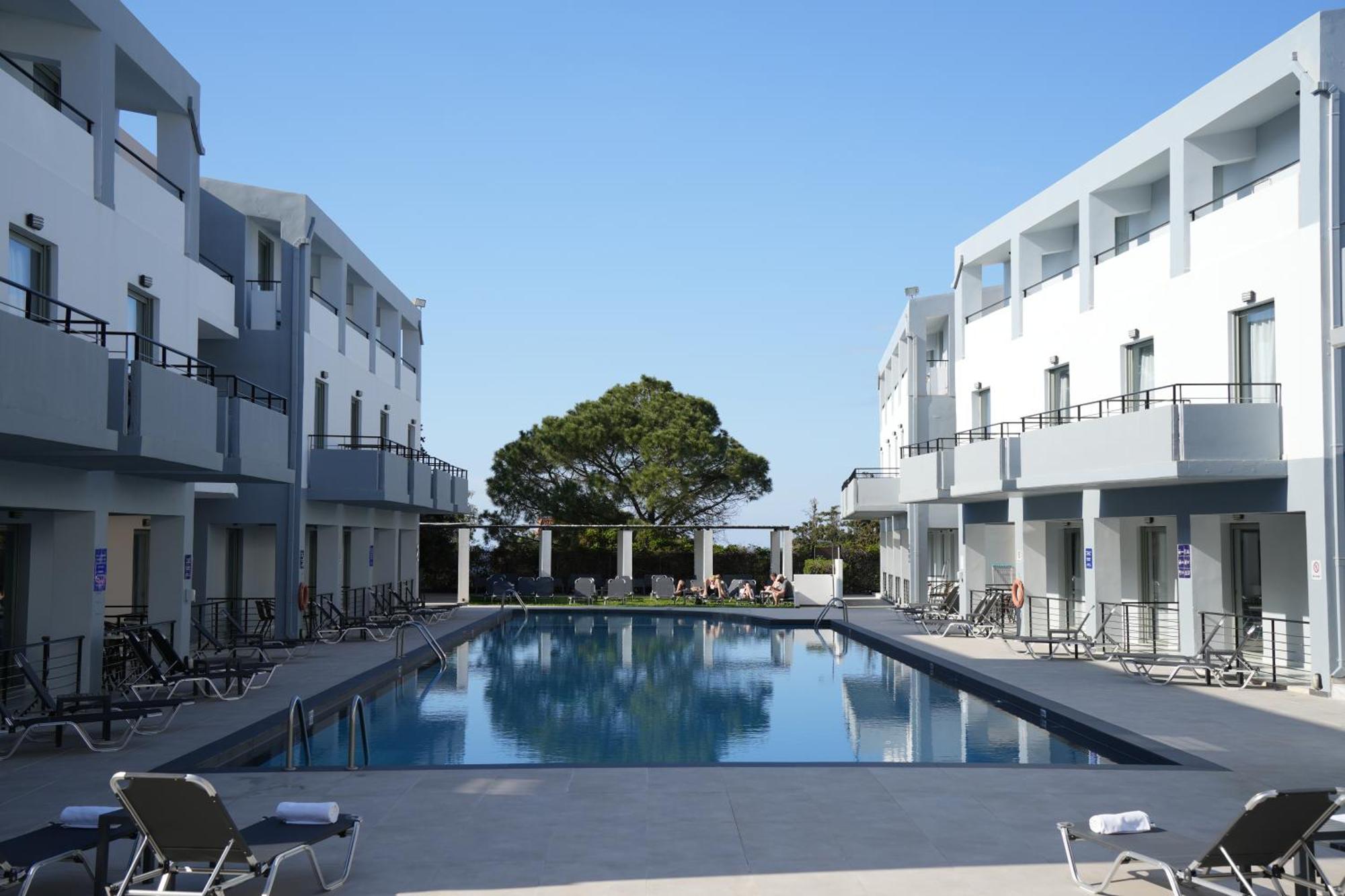Sunrise Village Hotel Platanias Exterior foto