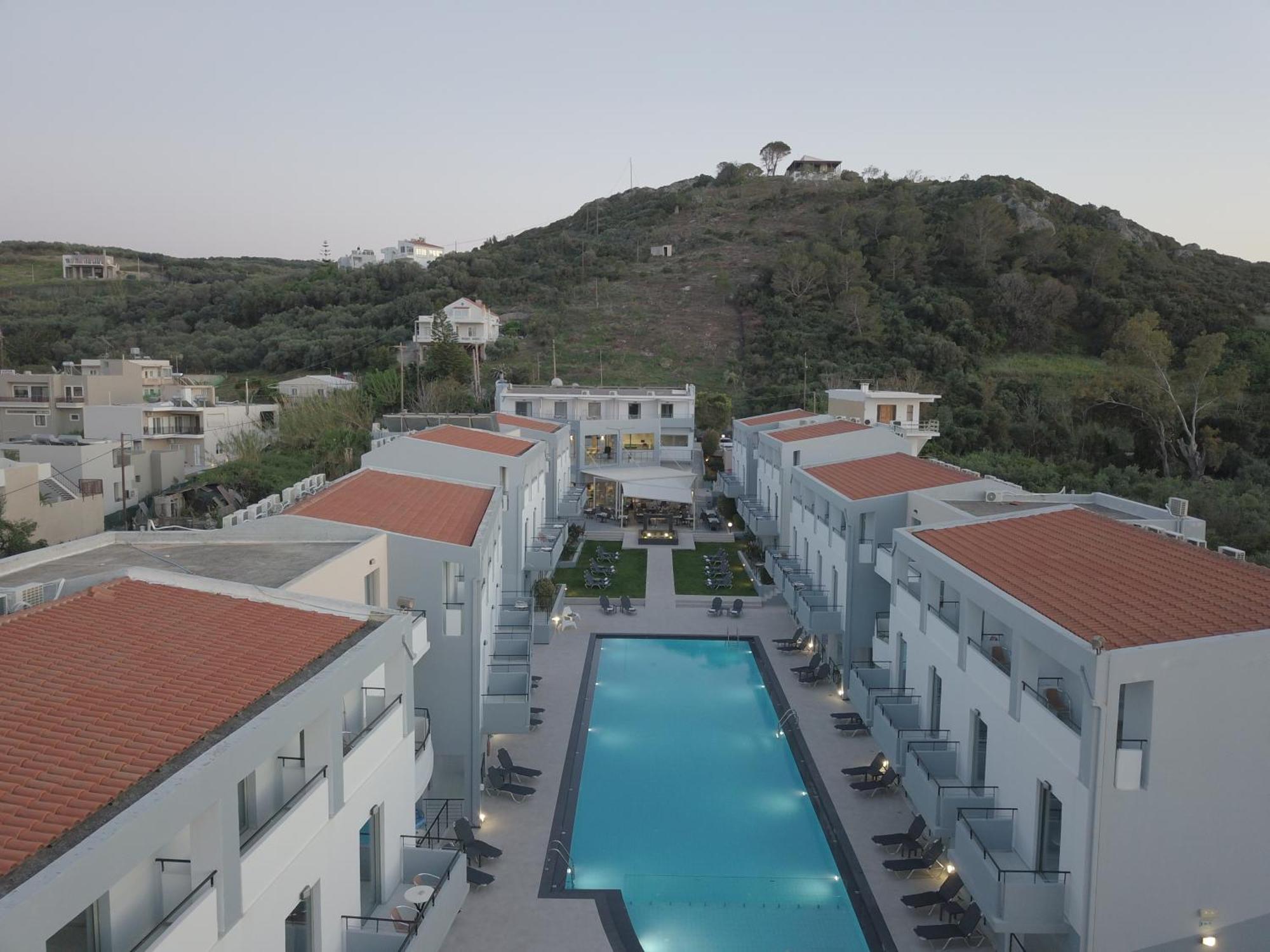 Sunrise Village Hotel Platanias Exterior foto