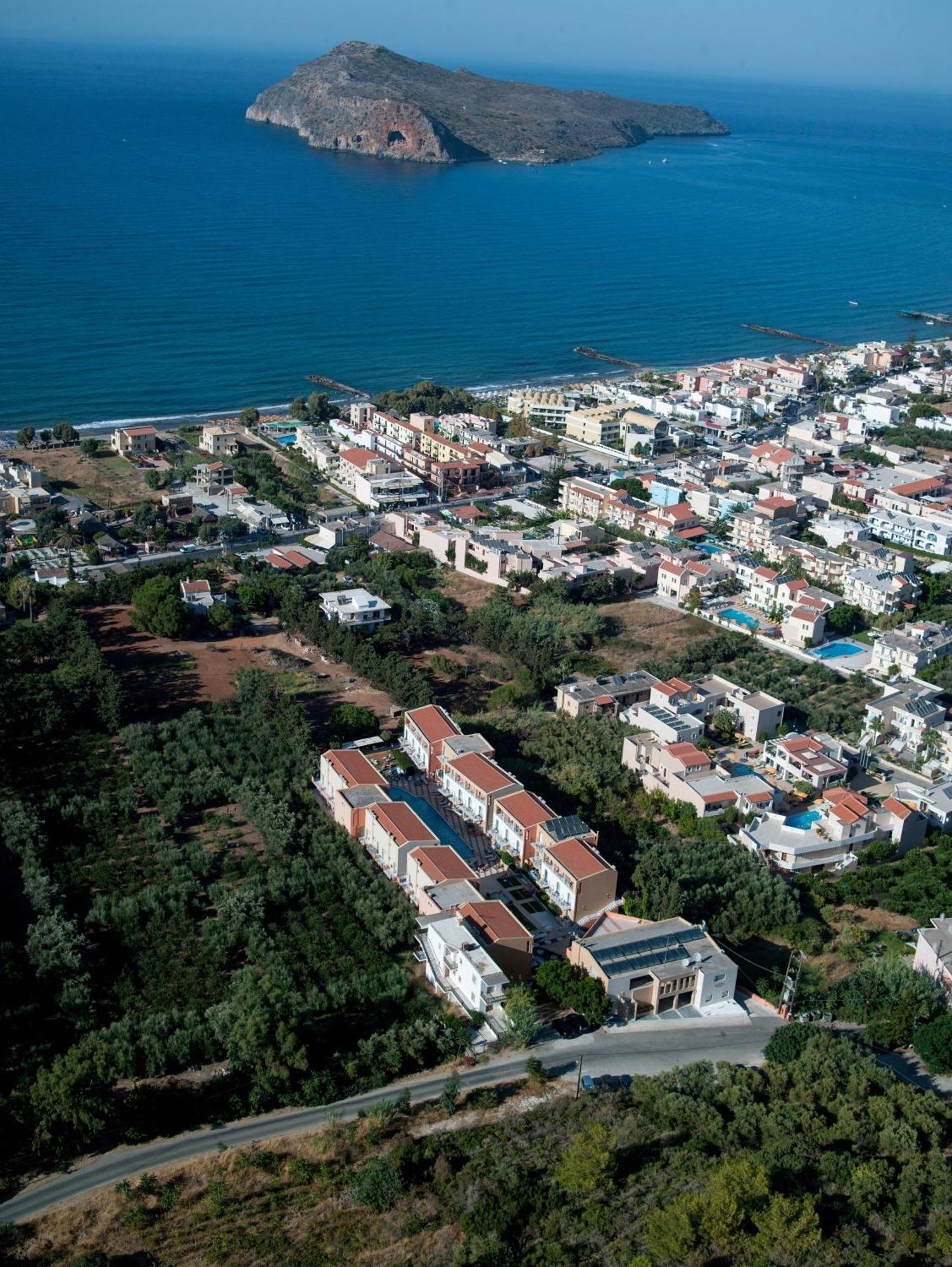 Sunrise Village Hotel Platanias Exterior foto